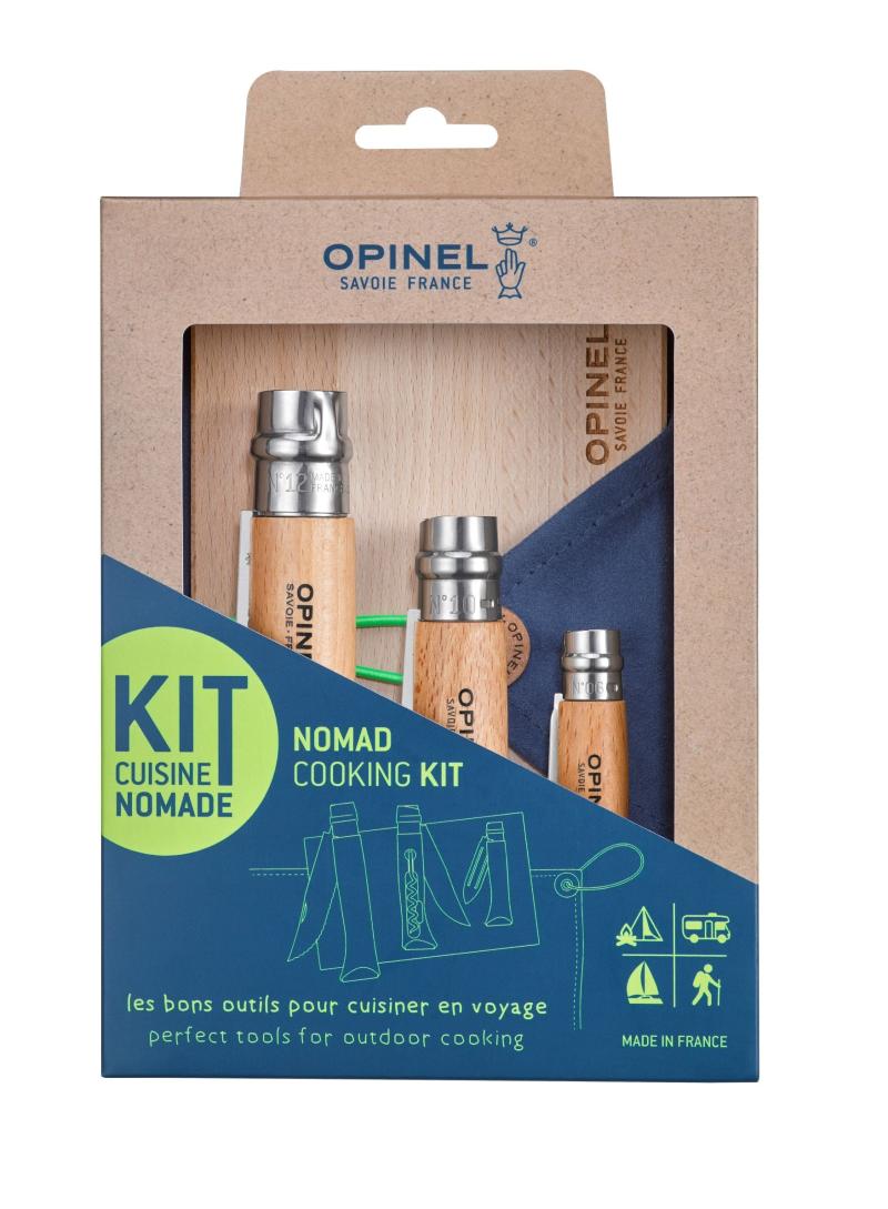Opinel Nomad Cooking Kit 4 dele - Bøg Opinel