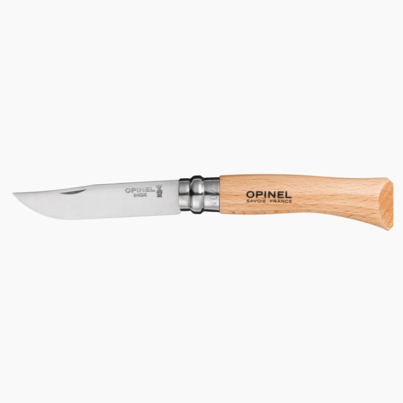 Opinel N°07 Stainless 8cm i bøg Opinel
