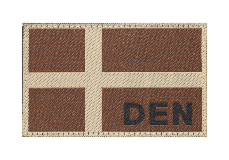 ClawGear Denmark Flag Patch - Desert ClawGear