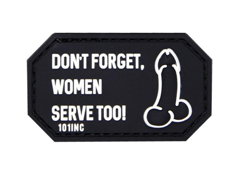 Patch 3D PVC - Don't forget... 101 Inc