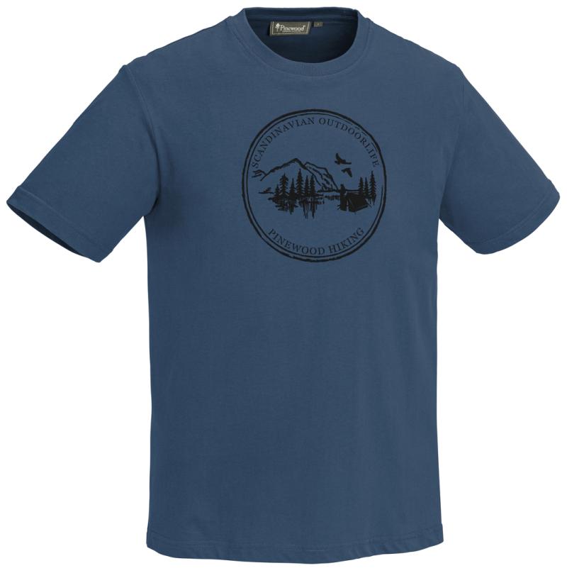 Pinewood Camp T-Shirt Blå XXL Pinewood