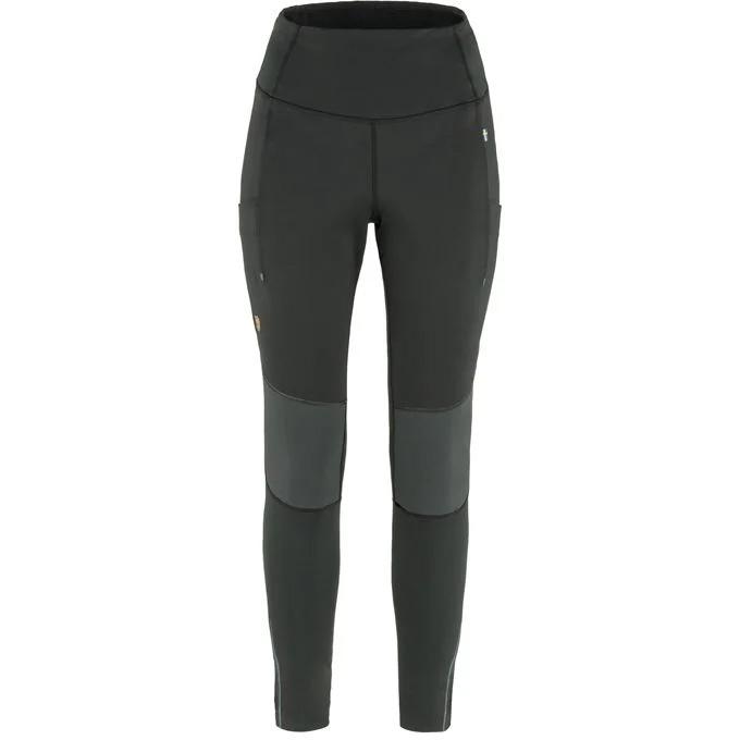 Fjällräven Värm Trekking Tights Woman-Sort-2XL - Tights Fjällräven