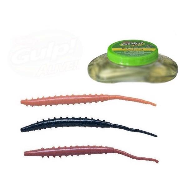 Berkley Gulp Alive Beigeorm / arenicola 10 cm i spand