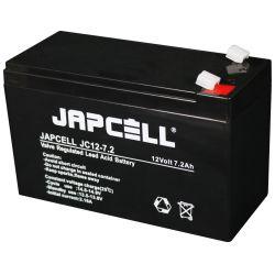 JAPCELL JC12-7.2 F1 (4.8mm) AGM battery - Batteri Japcell