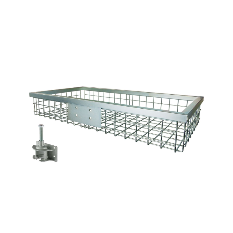 Trådkurv 1020x530x165 mm galvaniseret med plug-ind kobling Eurohunt