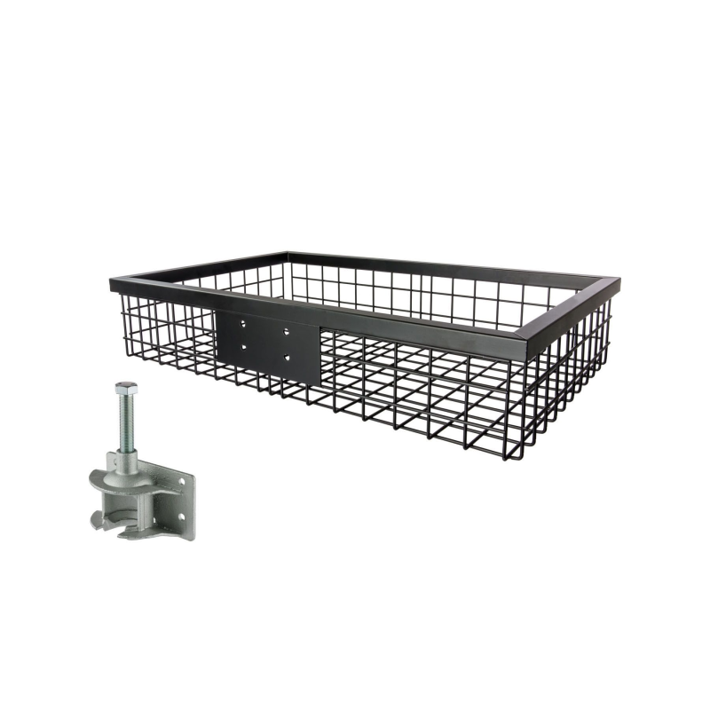 Trådkurv 890x580x180 mm Sort lakeret plug-ind kobling Eurohunt