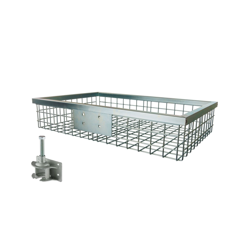 Trådkurv 890x580x180 mm galvaniseret med plug-ind kobling Eurohunt