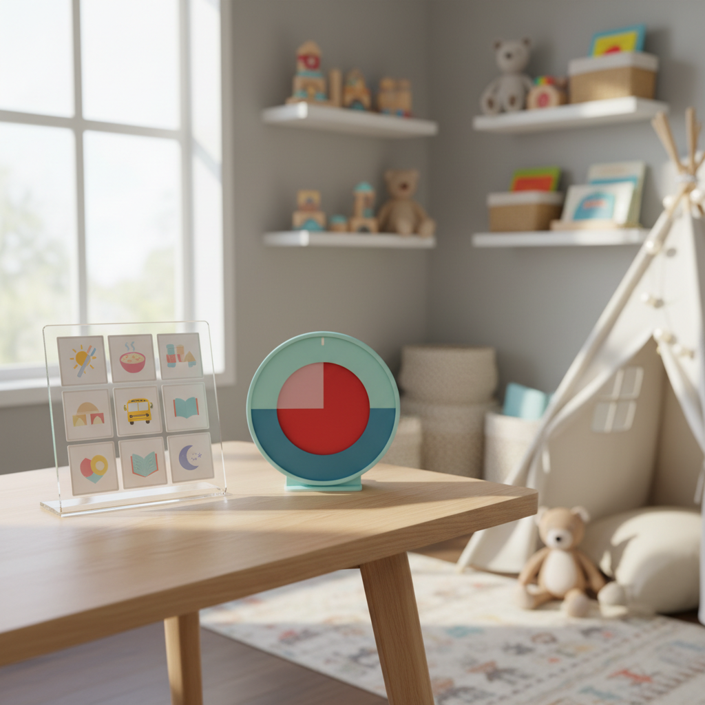 Skab struktur i hverdagen: Sådan hjælper visuel tidsstyring børn med adhd og autisme