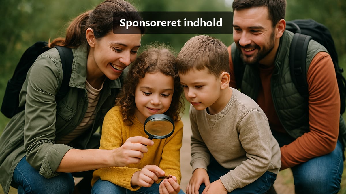 Styrk børns nysgerrighed: lærende familieaktiviteter i nærområdet